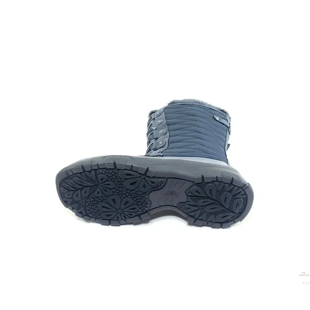 JBU By Jambu Lorina Womens Duck Boots Waterproof Lace Up Blue US 8M_6